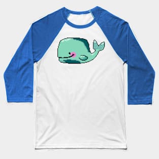 Pixel Sea Serenade Baseball T-Shirt